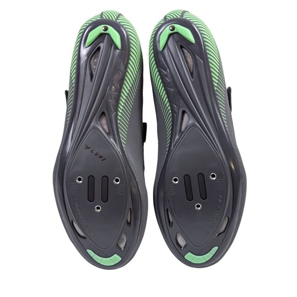 Northwave Core WMN Womens 8.5 Cycling Shoes Gray Green Hook Loop Closure EUC - Picture 7 of 8